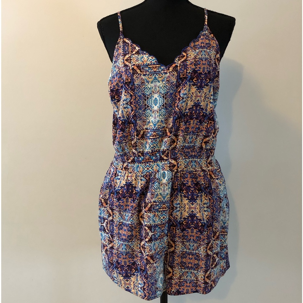 Women’s Forever 21 Colourful Pattern Sleeveless Romper size M